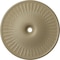 Ekena Millwork Galveston Ceiling Medallion (Fits Canopies up to 5 7/8"), 51"OD x 3 5/8"ID x 3 3/8"P, Gobi Desert CM51GLGDF - alternate 1